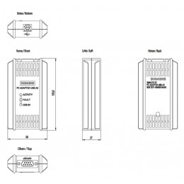 Адаптер Siemens 6GK15710BA000AA0