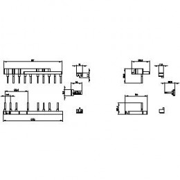 Крепление Siemens 3RA2913-2AA1