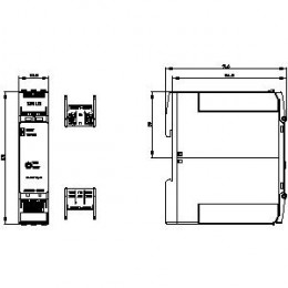 Реле термисторной защиты Siemens 3RN2011-1BW30