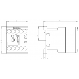 Контактор Siemens 3RT2015-1BB41 