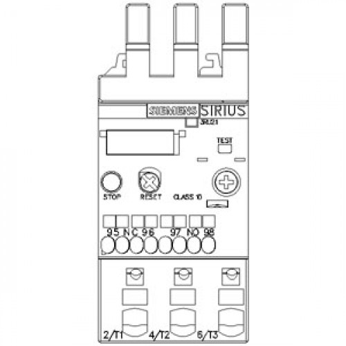 Реле перегрузки Siemens 3RU2126-1GC0