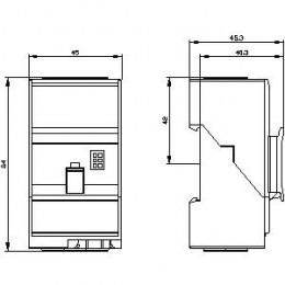Модуль измерения тока Siemens 3UF7100-1AA00-0