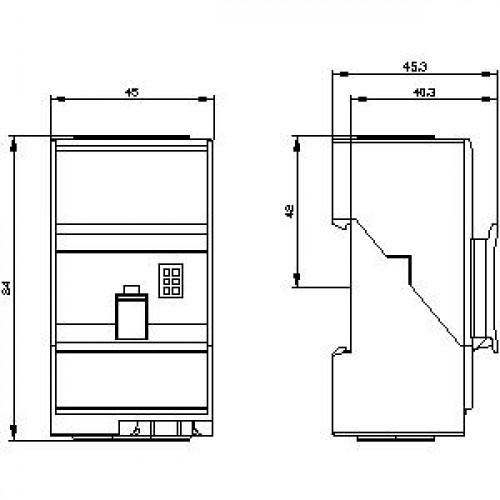 Модуль измерения тока Siemens 3UF7100-1AA00-0