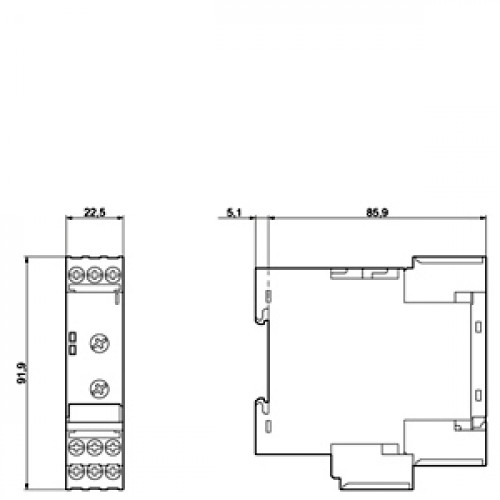 Реле контроля Siemens 3UG4513-1BR20