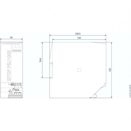 Стабилизированный блок питания Siemens 6EP1333-2BA20