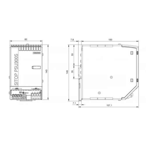 Блок питания Siemens 6EP1436-2BA10