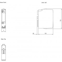 Цифровой модуль ввода Siemens 6ES7131-6BF01-0BA0