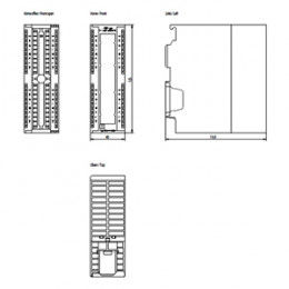 Модуль вывода Siemens 6ES7322-1BL00-0AA0