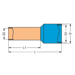 Наконечник изолирующий WAGO 216-206 