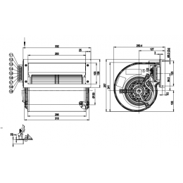 Вентилятор ebm-papst D2D160-СE02-11